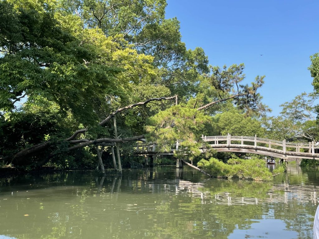 柳川のお堀